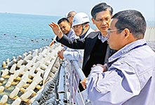 港珠澳大桥防波堤结构毋须修復