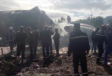 阿尔及利亚军机坠毁 257人遇难