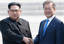 金正恩与文在寅会晤