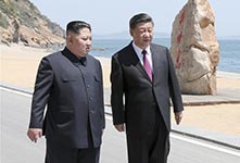 习近平同金正恩在大连举行会晤