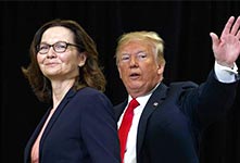 CIA首位女局长哈斯佩尔宣誓就职