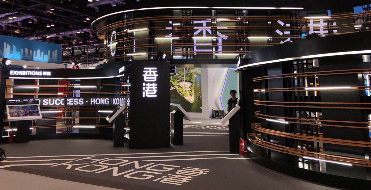 香港馆增加了科创企业及学生自主研发的高科技产品