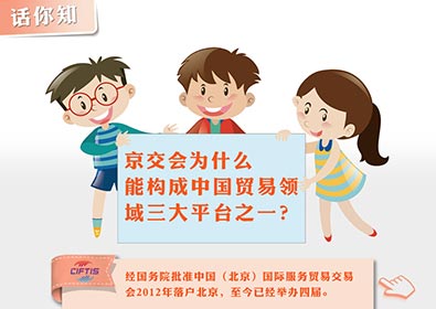京交会构成中国贸易领域三大平台之一